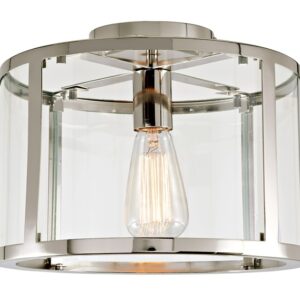 Bryant One Light Semi Flush Ceiling Light