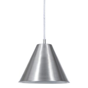 One light medium bristol pendant with white inside
